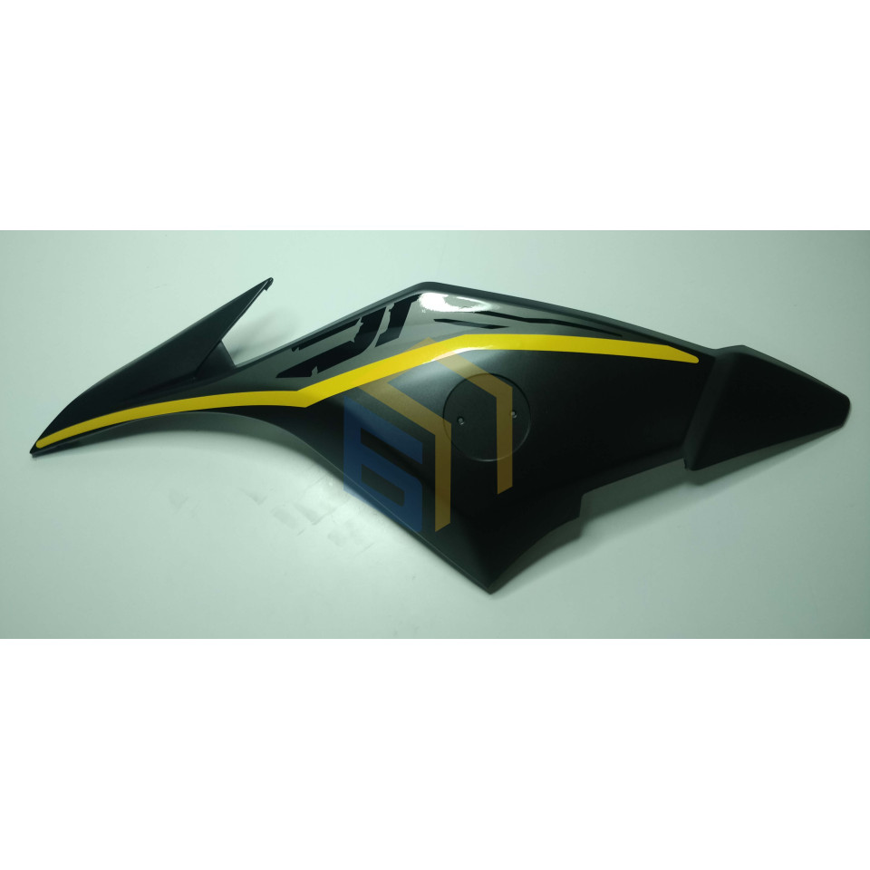 Ліва декоративна кришка бака (жовта) мотоцикла CYCLONE RX3 (152146)