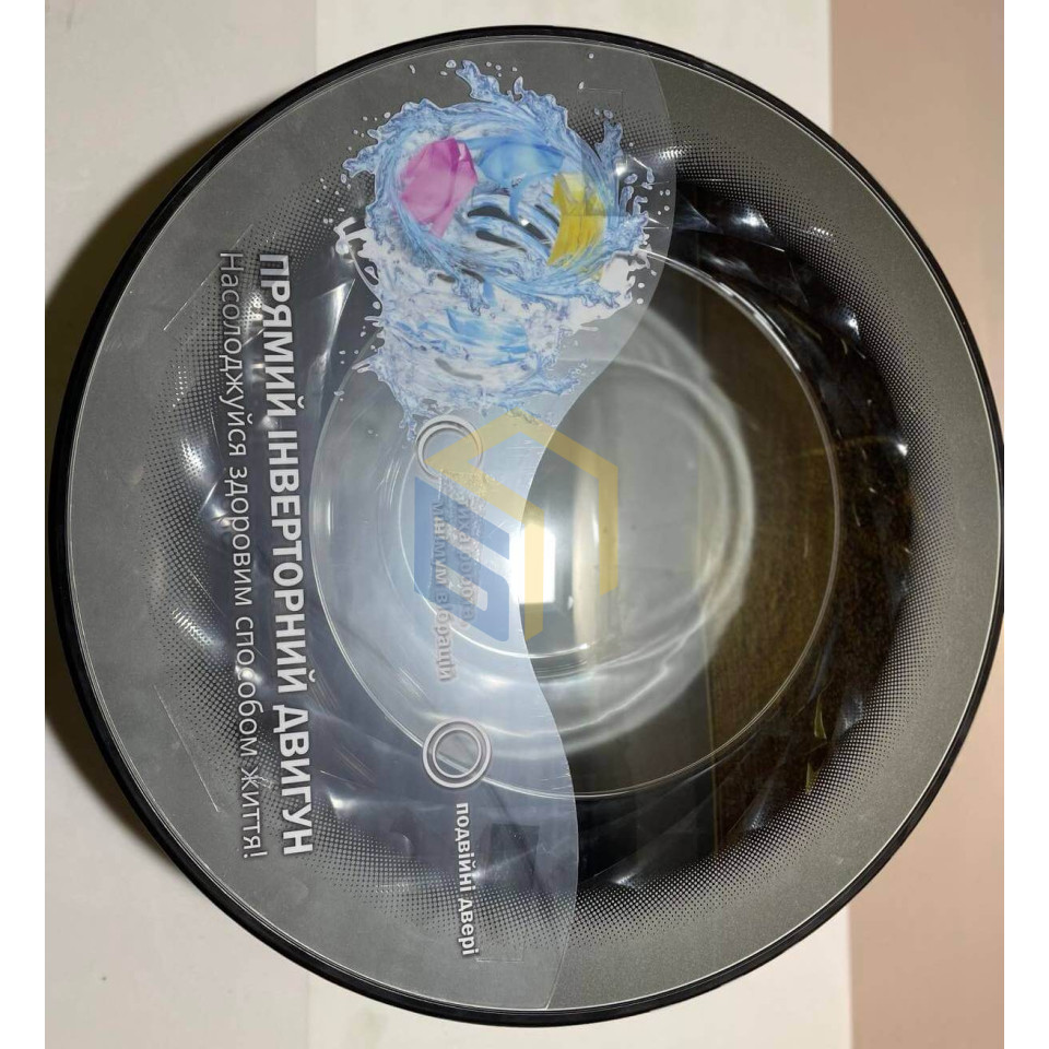 Люк в зборі пральної машини GWS-F814D3I (152396)