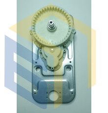 Нижня частина редуктора в зборі кухонної машини Grunhelm GKM0016B (152624)