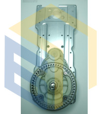 Редуктор в зборі кухонної машини Grunhelm GKM1110S (152702)