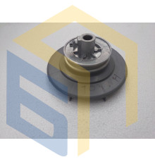 Шків з вентилятором обдуву в зборі пральної машини Grunhelm GWB-W703-WH (153904)