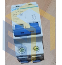 Автоматический выключатель DZ47-60/C60-2P (60А) стабилизатора напряжения Forte (25849)