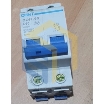 Автоматический выключатель DZ47-60/C60-2P (60А) стабилизатора напряжения Forte (25849)