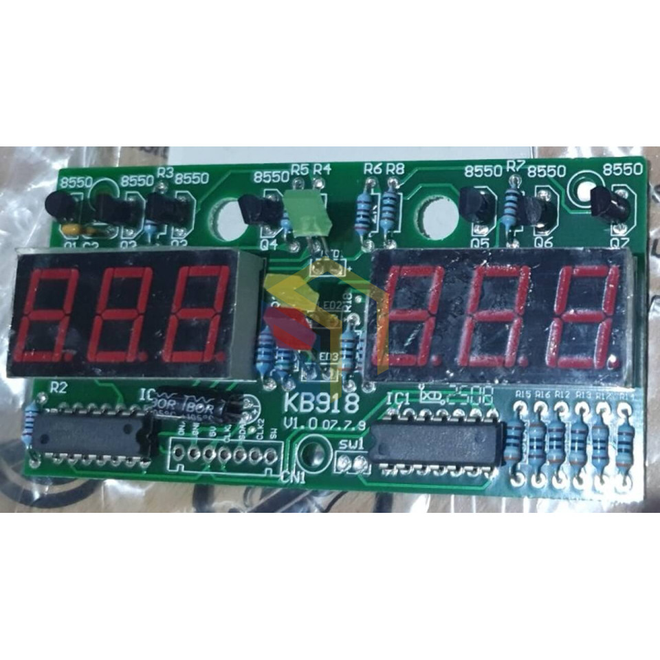 Плата (вольтметр) (KB918-TDR-1KVA) стабилизатора напряжения Forte TDR-1000VA (27694)