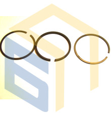 Кольца поршневые (набор) компрессора воздушного Forte FL-24 Old model (30192)