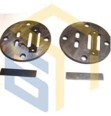 Плита клапана в сборе компрессора воздушного Forte FL-24, FL-50 Old model (30213)