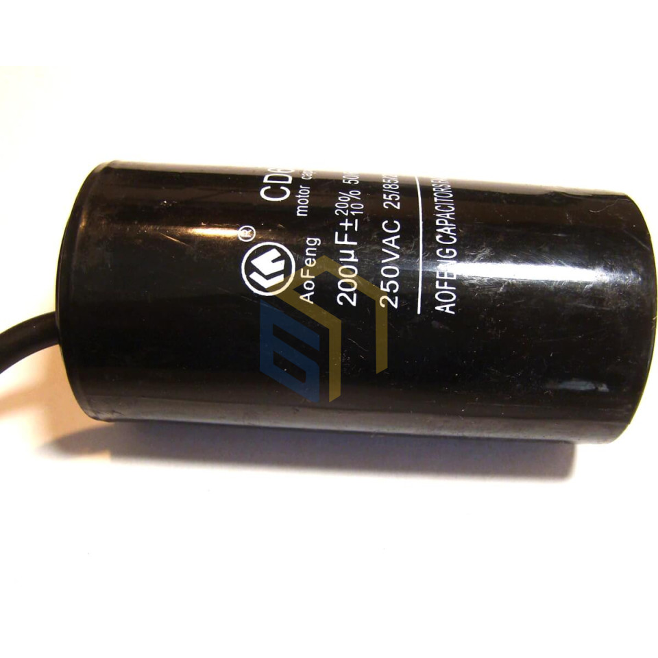 Конденсатор (200 Мкф) компресора повітряного Forte VFL-50 Old model (30231)