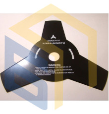 Нож трехлепестковый мотокосы Forte БMK-2350, БMK-1743, MK-430, MK-500 (30717)