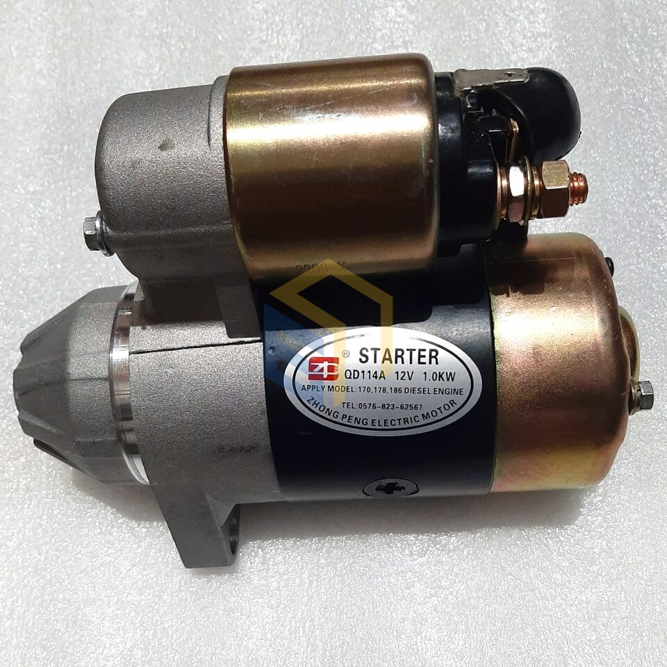 Електростартер (186F) генератора дизельного Forte FGD6500E (30789)