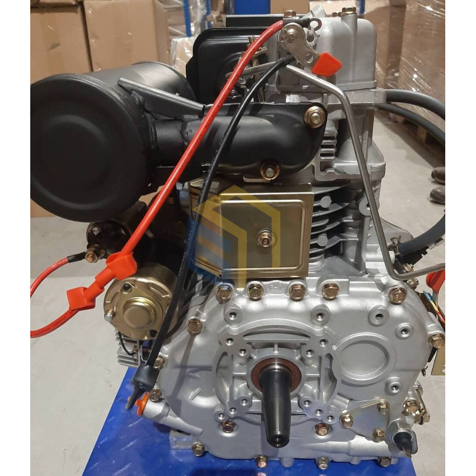 Двигун 186FAE-G3 (186F) (з ел.стартером) генератора дизельного Forte FGD6500E3 (30805)