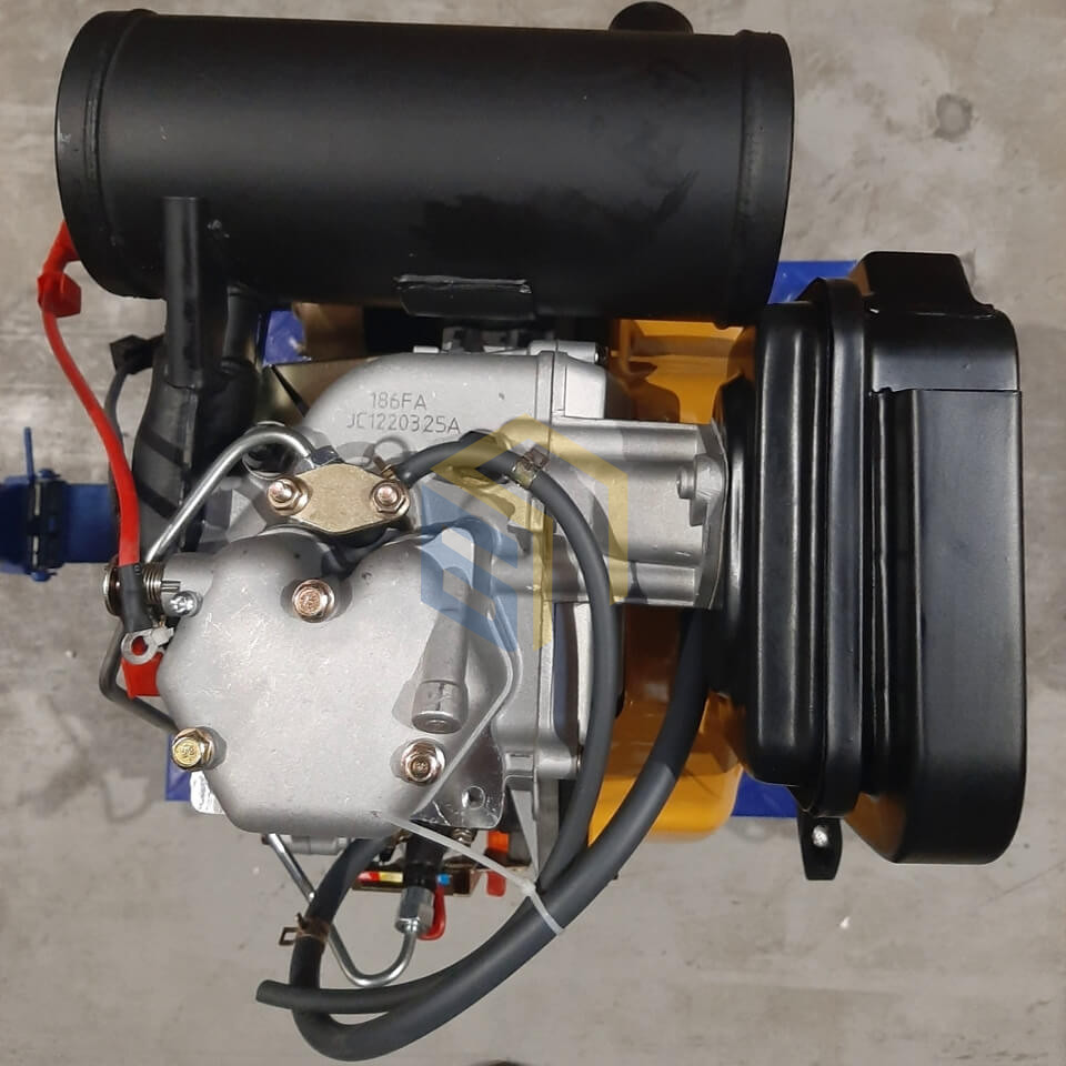 Двигун 186FAE-G3 (186F) (з ел.стартером) генератора дизельного Forte FGD6500E3 (30805)