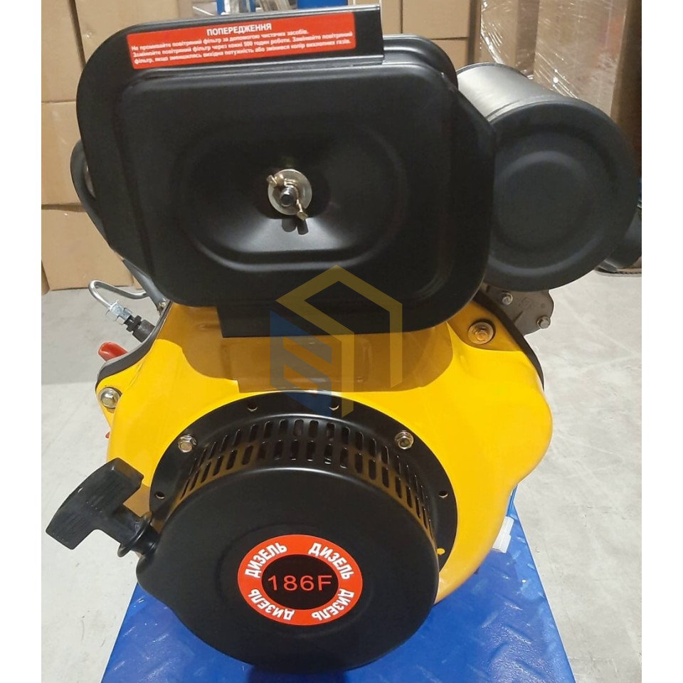 Двигун 186FAE-G3 (186F) (з ел.стартером) генератора дизельного Forte FGD6500E3 (30805)