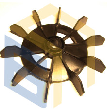 Крыльчатка компрессора воздушного Forte NC-24-10 (35562)