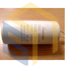 Конденсатор (30 Мкф) компрессора воздушного Werk ZBM 60-50, ZBM 60-100 (38740)