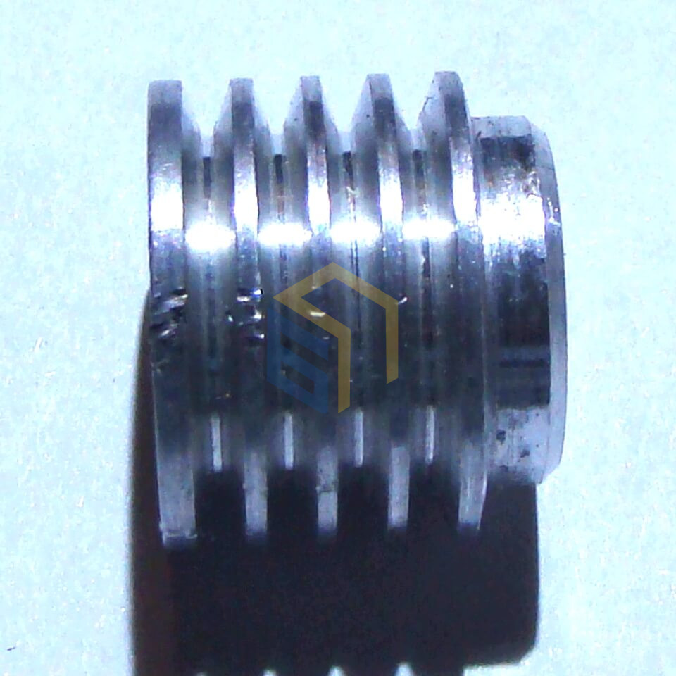 Шкив ремня малый шлифмашины ленточной Сталь СШ 7685 (38991С)