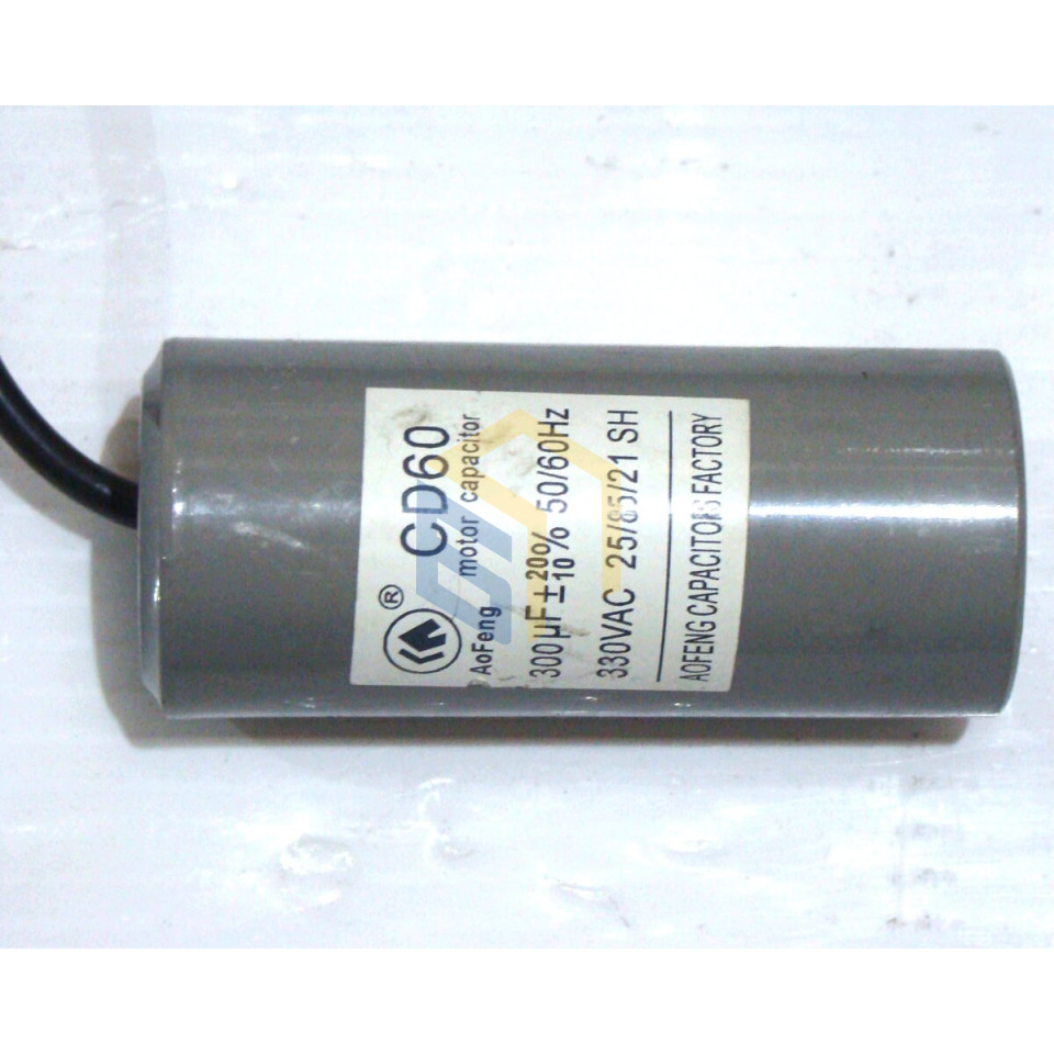 Конденсатор (300 Мкф) компресора повітряного W-0.5/100 (40518)