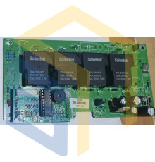 Плата AVR-5KJDQ (VER:2.4) стабилизатора напряжения Forte TDR-5000VA (2013г) (40740a)