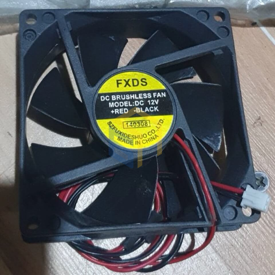 Вентилятор (12V 0,3A) стабилизатора напряжения Forte ACDR-10kVA (2013г) (45882)