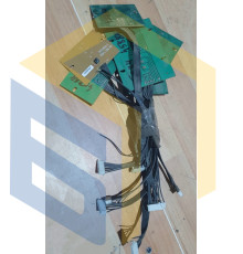 Плата со светодиодами стабилизатора напряжения Forte UPS-500HC (45884)