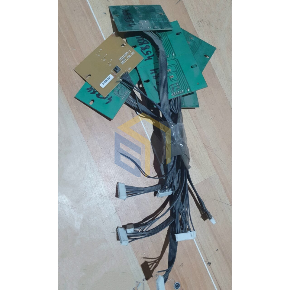 Плата со светодиодами стабилизатора напряжения Forte UPS-500HC (45884)