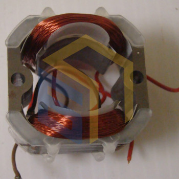 Статор двигателя ПК-65-100 мясорубки Эльво ЭМШ 450-01 (49262a)