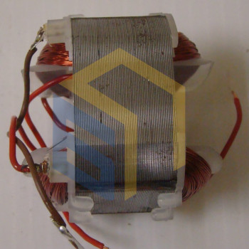 Статор двигателя ПК-65-100 мясорубки Эльво ЭМШ 450-01 (49262a)