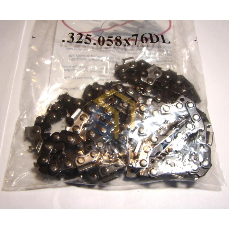 Ланцюг бензопили 20 дюймів, 0.325 крок, 76 зубів (55658)