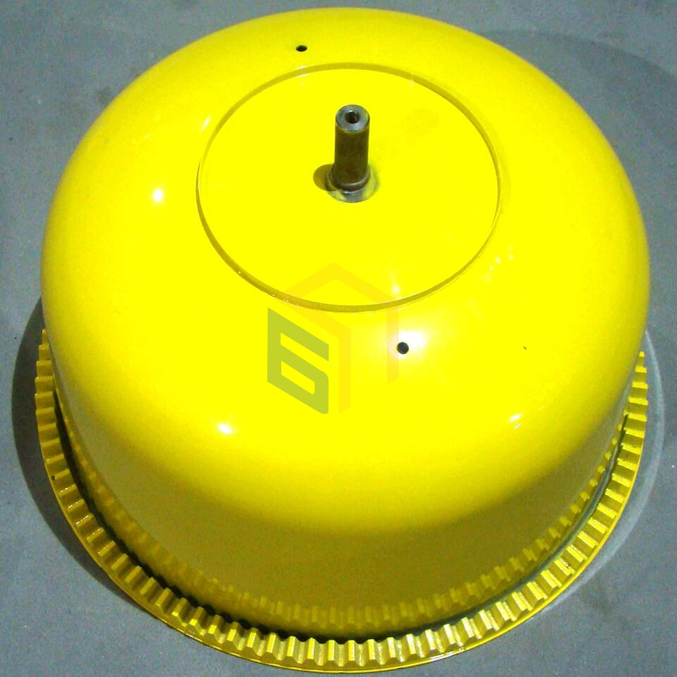 Нижняя часть бака и венец в сборе бетономешалки Сталь БСТ 125 (56501)