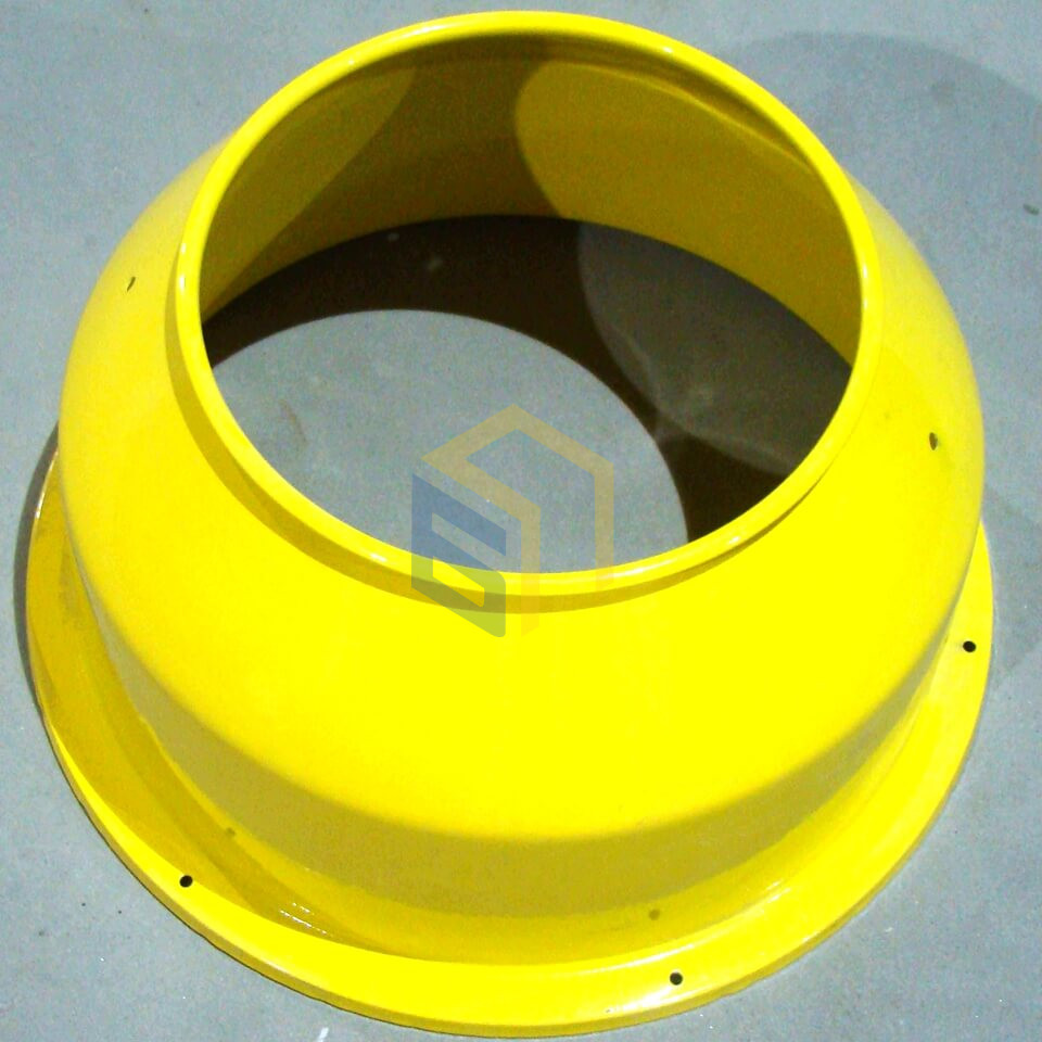 Верхняя часть бака бетономешалки Сталь БСТ 125 (56503)