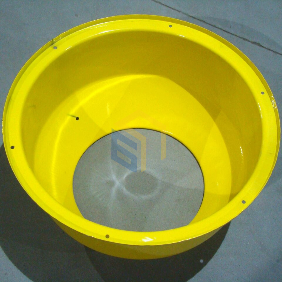 Верхняя часть бака бетономешалки Сталь БСТ 125 (56503)