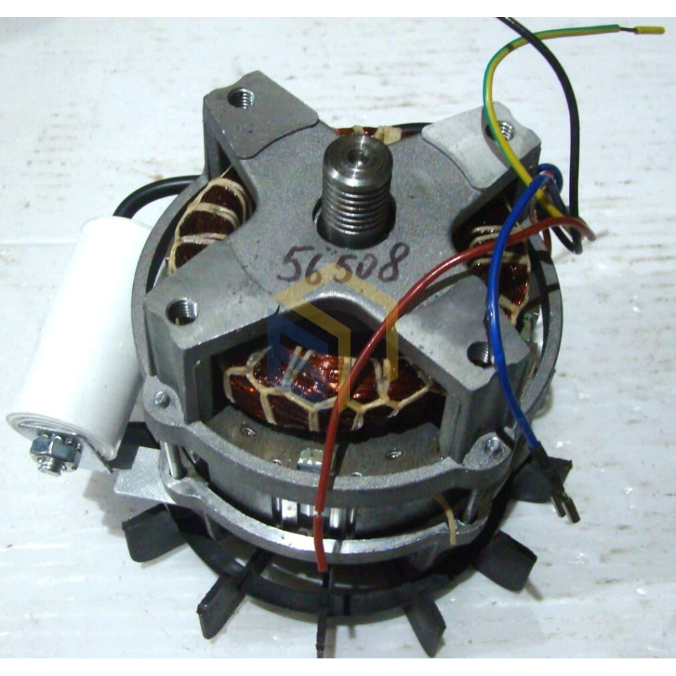 Двигун (450Вт, 1ф) бетонозмішувача Сталь БСТ 125 (56508)