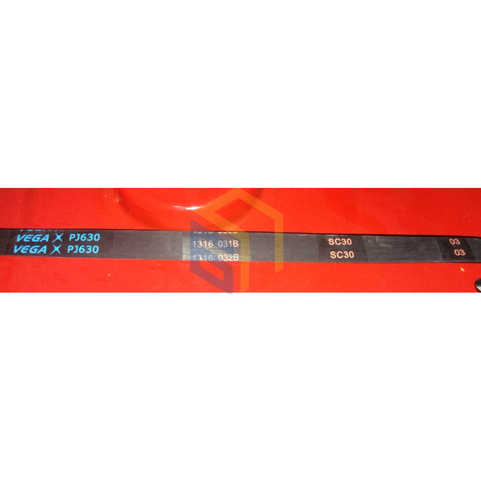 Ремінь струмковий 5РJ630 бетонозмішувача (125-140л) Сталь (56510)