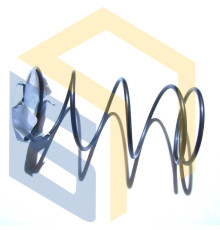 Пружина перфоратораСталь П 32-15 (58471)