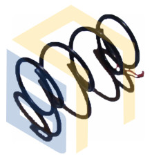 Пружина фиксатора УШМ болгарки Forte EG 9-125, EG 9-125 V (59415)