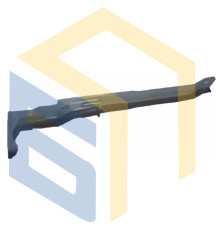 Тяга вимикача УШМ болгарки Forte EG 9-125, EG 9-125 V (59449)