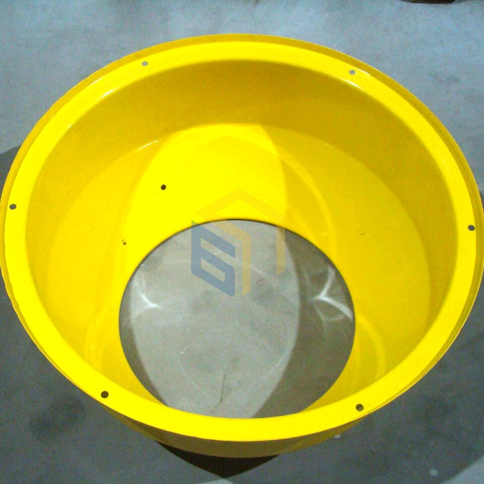 Верхняя часть бака бетономешалки Сталь БСТ 140 (59742)