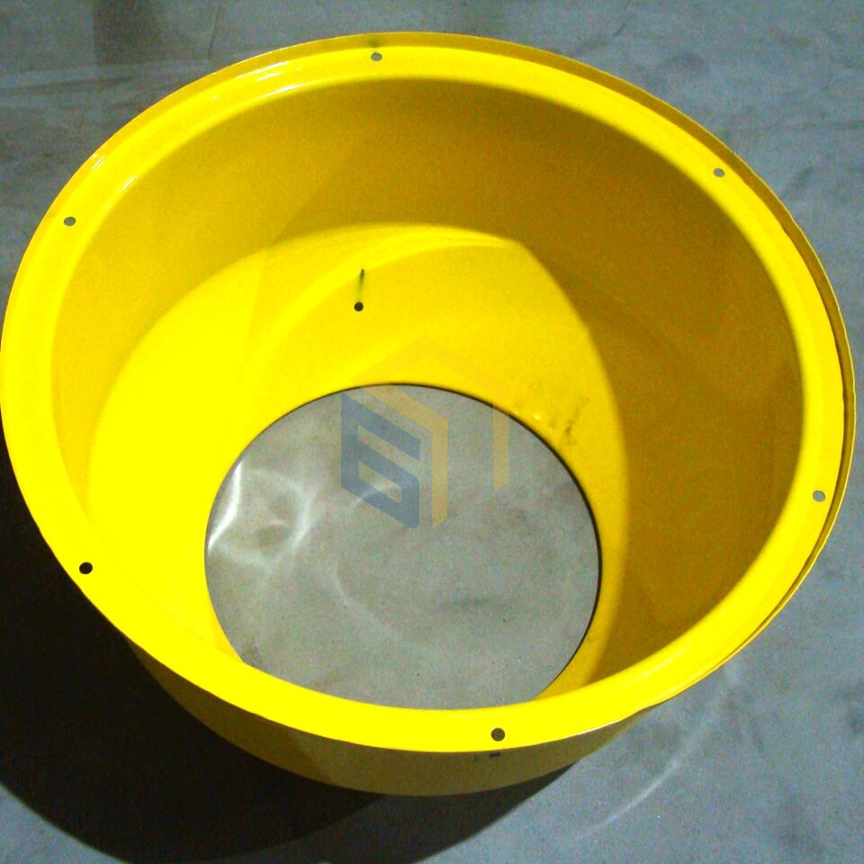 Верхняя часть бака бетономешалки Сталь БСТ 160 (59759)