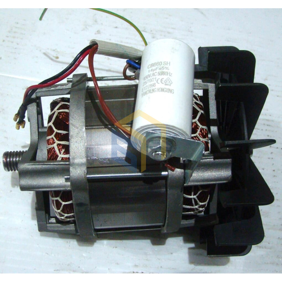 Двигун (800Вт, 1ф) бетонозмішувача Сталь БСТ 180 (59782)