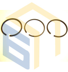 Кольца поршневые (набор) компрессора воздушного Werk VBM-50N (60598)