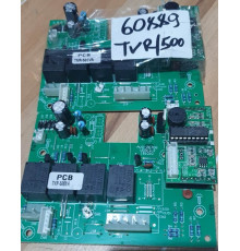 Плата AVR-2KJDQ (VER:2.2) стабилизатора напряжения Forte TVR-500VA (2013г) (60889)