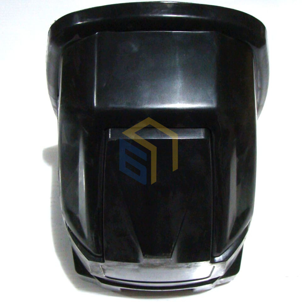 Кришка двигуна (Тип №2) бетонозмішувача (125-180л) Оранжевая (61020)