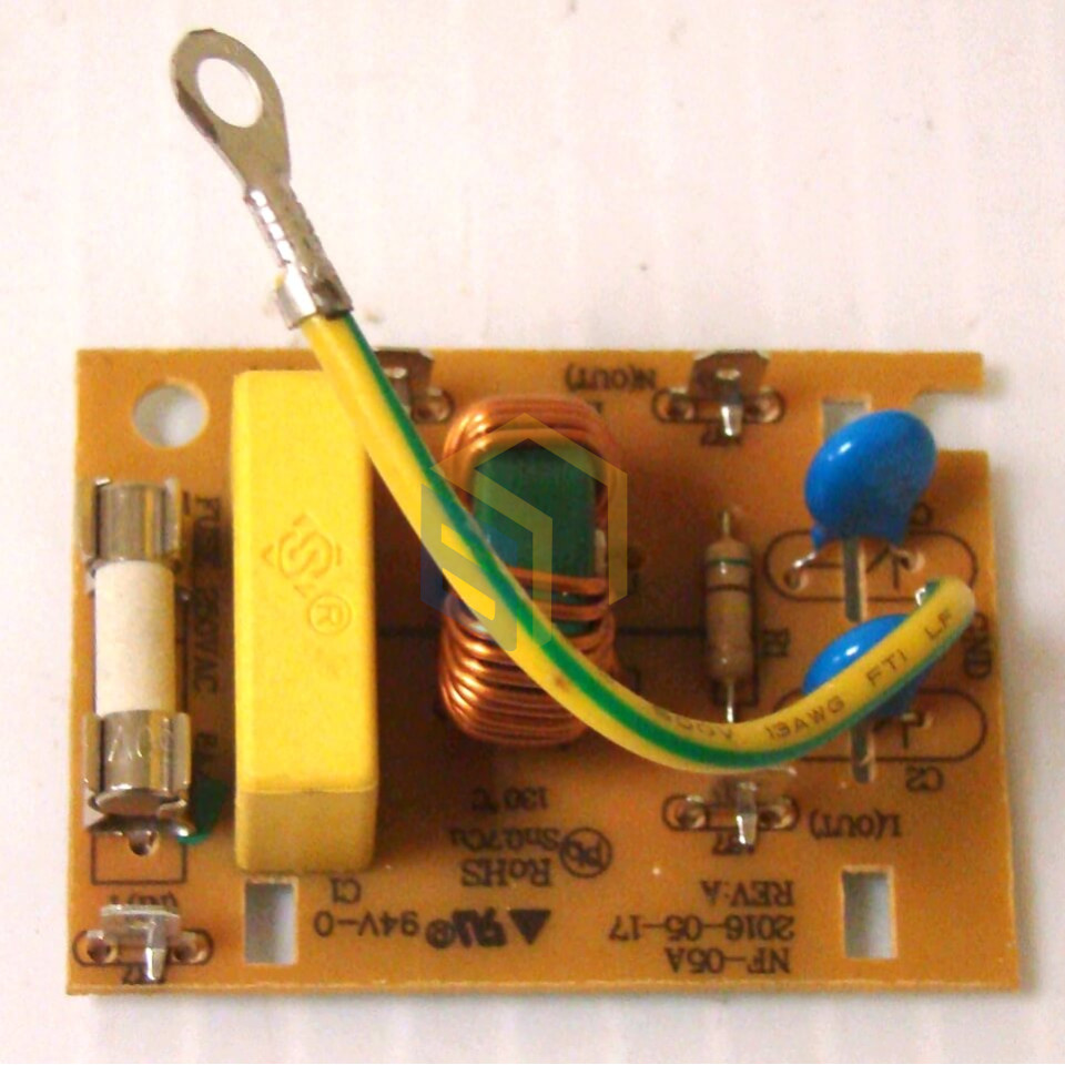 Плата мережевого фільтра мікрохвильової печі Grunhelm 17MX02-A (62685)