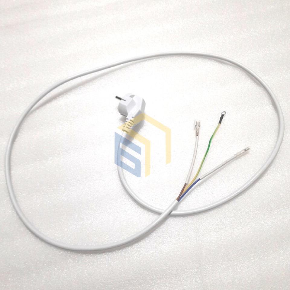 Провод силовой с вилкой 220V 10A 1.5M бойлера Grunhelm (65762)