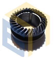 Шестерня коническая большая перфоратора Сталь П 30-11 (67560)