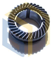 Шестерня коническая большая перфоратора Сталь П 28-9, П 30-10 (67672)