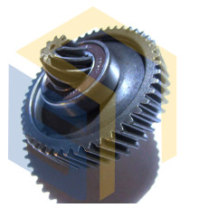 Шестерня коническая в сборе перфоратора Сталь П 40-18 М (67726)