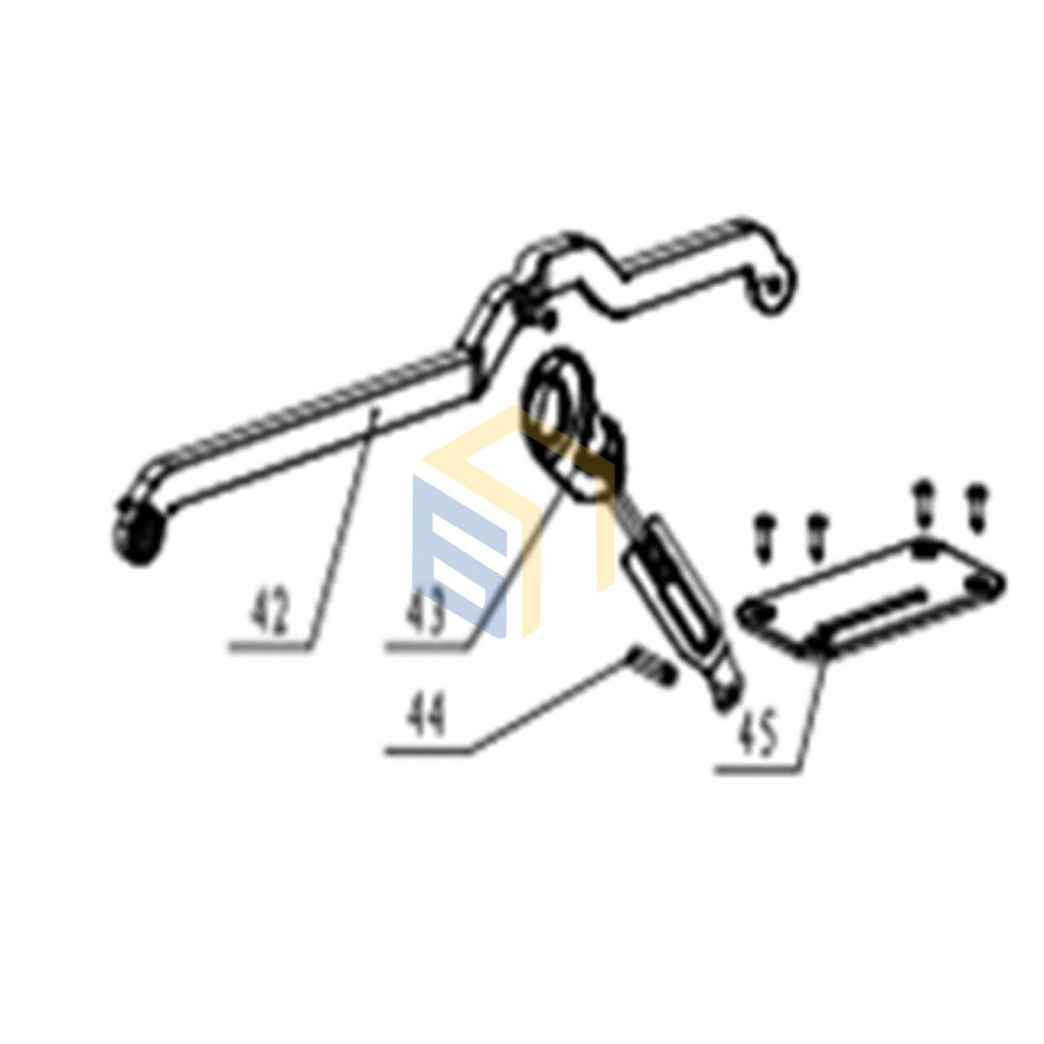 Пластина газонокосилки электрической Grunhelm EM-6102A (67861)