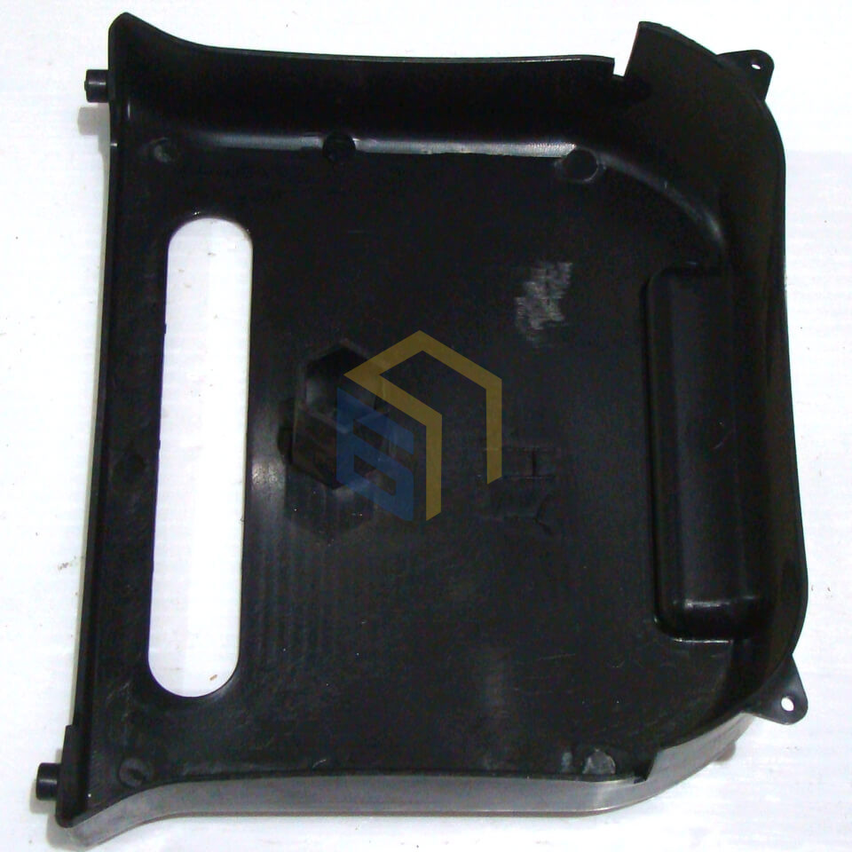 Кришка двигуна (Тип №1) бетонозмішувача (125-180л) Оранжевая 125ЛН (68188)