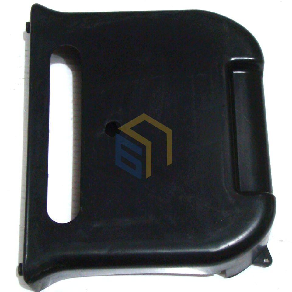 Кришка двигуна (Тип №1) бетонозмішувача (125-180л) Оранжевая 125ЛН (68188)