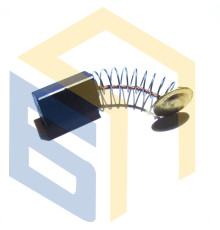 Щітка вугільна (пара) міксера будівельного Forte HM 1682-2 VP (68200)